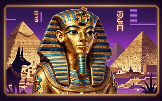 Fortune of Giza Pragmatic Play Slot mit Pharaonenmaske und Pyramiden in Neon