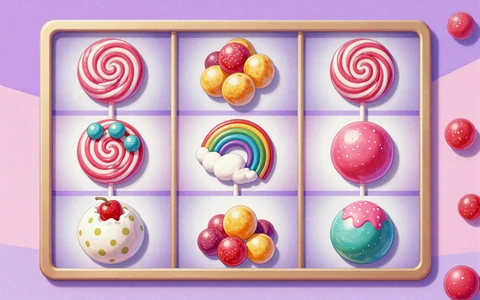 Sugar Rush 1000 Cluster Pays Slot mit bunten S&uuml;&szlig;igkeiten von Pragmatic Play